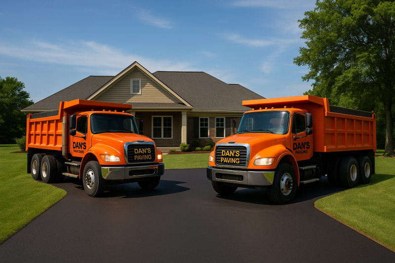 Spring Hill Tennessee asphalt driveway paving