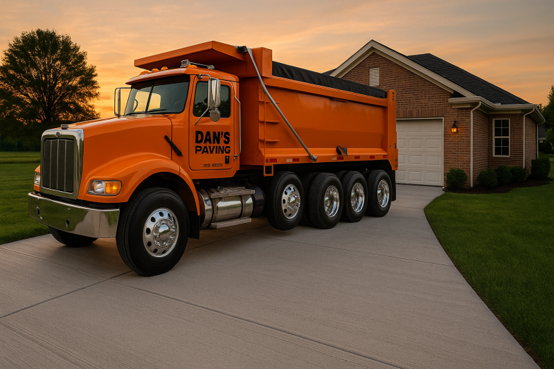 Dan's Get Paved concrete services